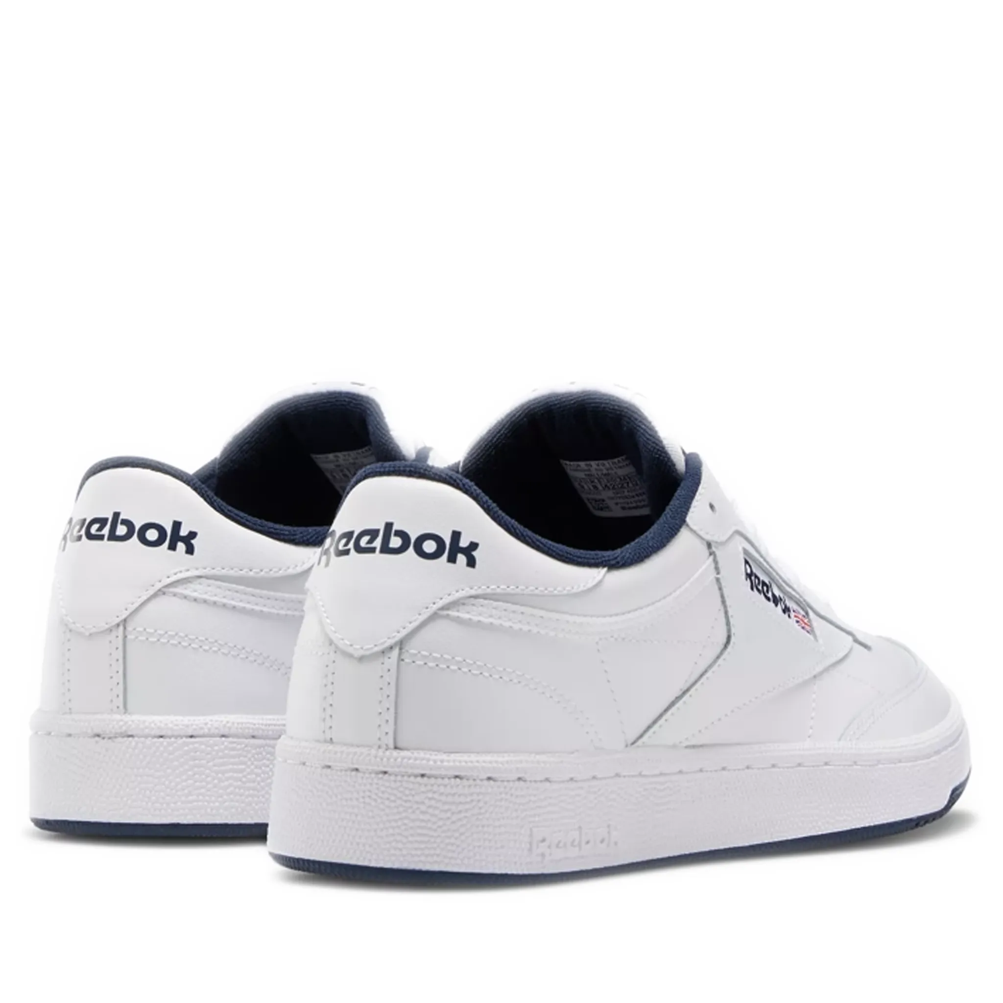 Men's Reebok Club C 85 Shoes - INT-White/ Navy