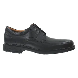 Men's Rockport DresSports Luxe Apron Toe Oxford Black Leather