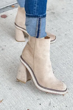 MIIM Shelby Platform Block Heel Ankle Boot