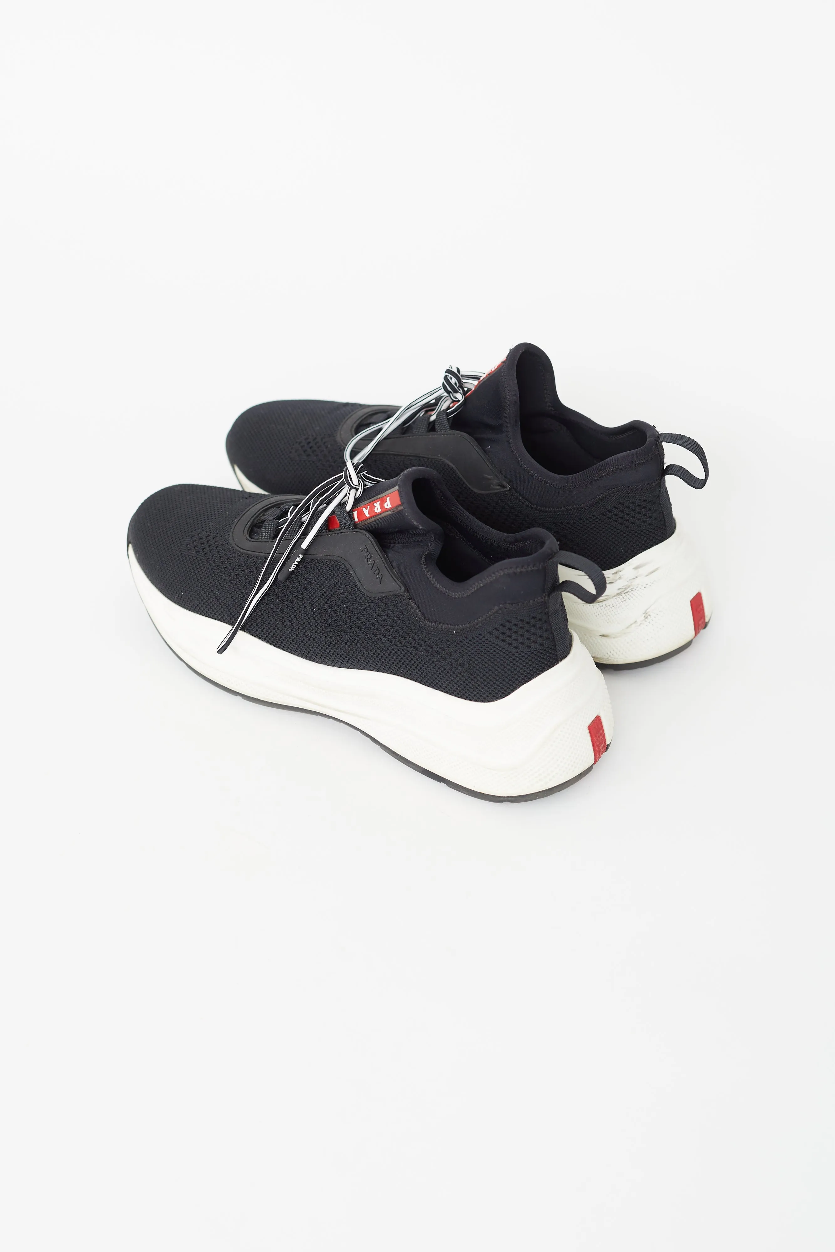 Navy Sock Knit Sneaker