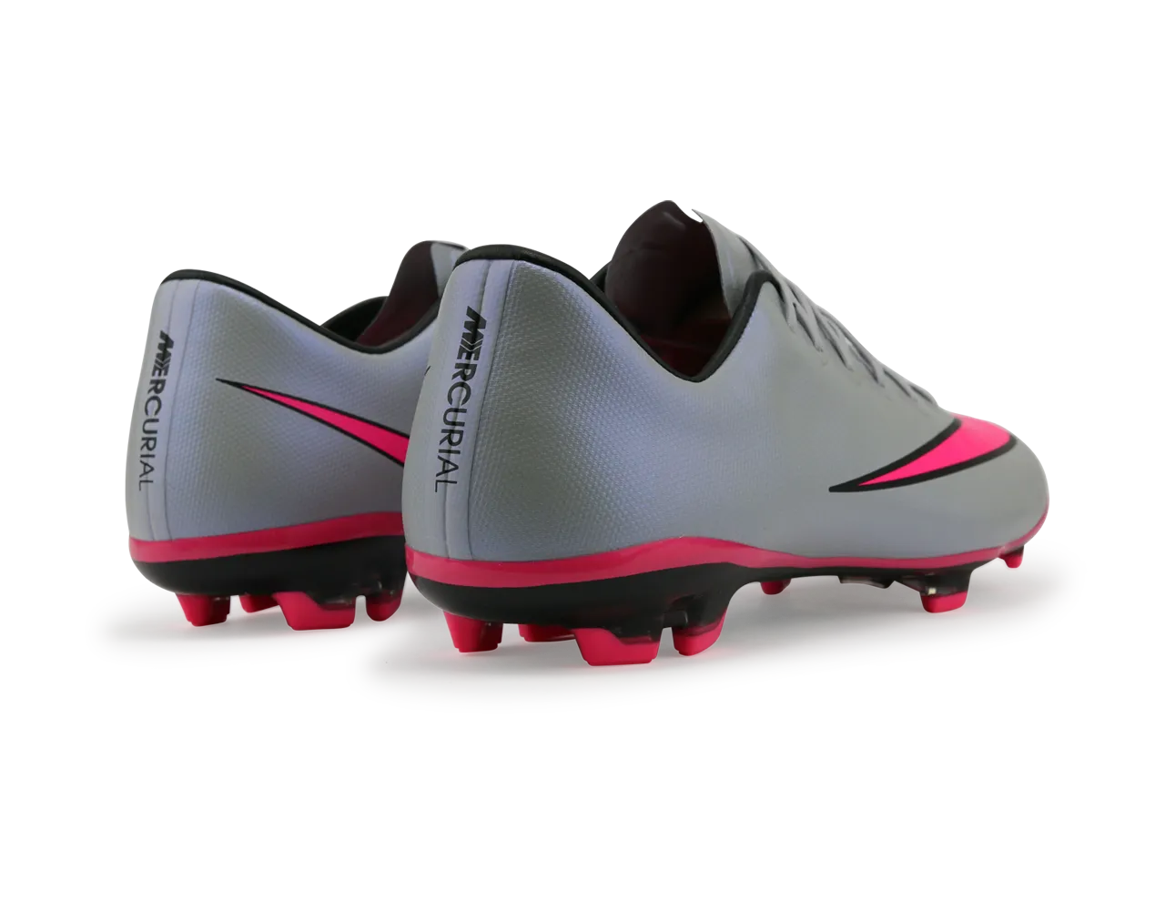 Nike Kids Mercurial Vapor X FG Wolf Grey/Vivid Pink/White