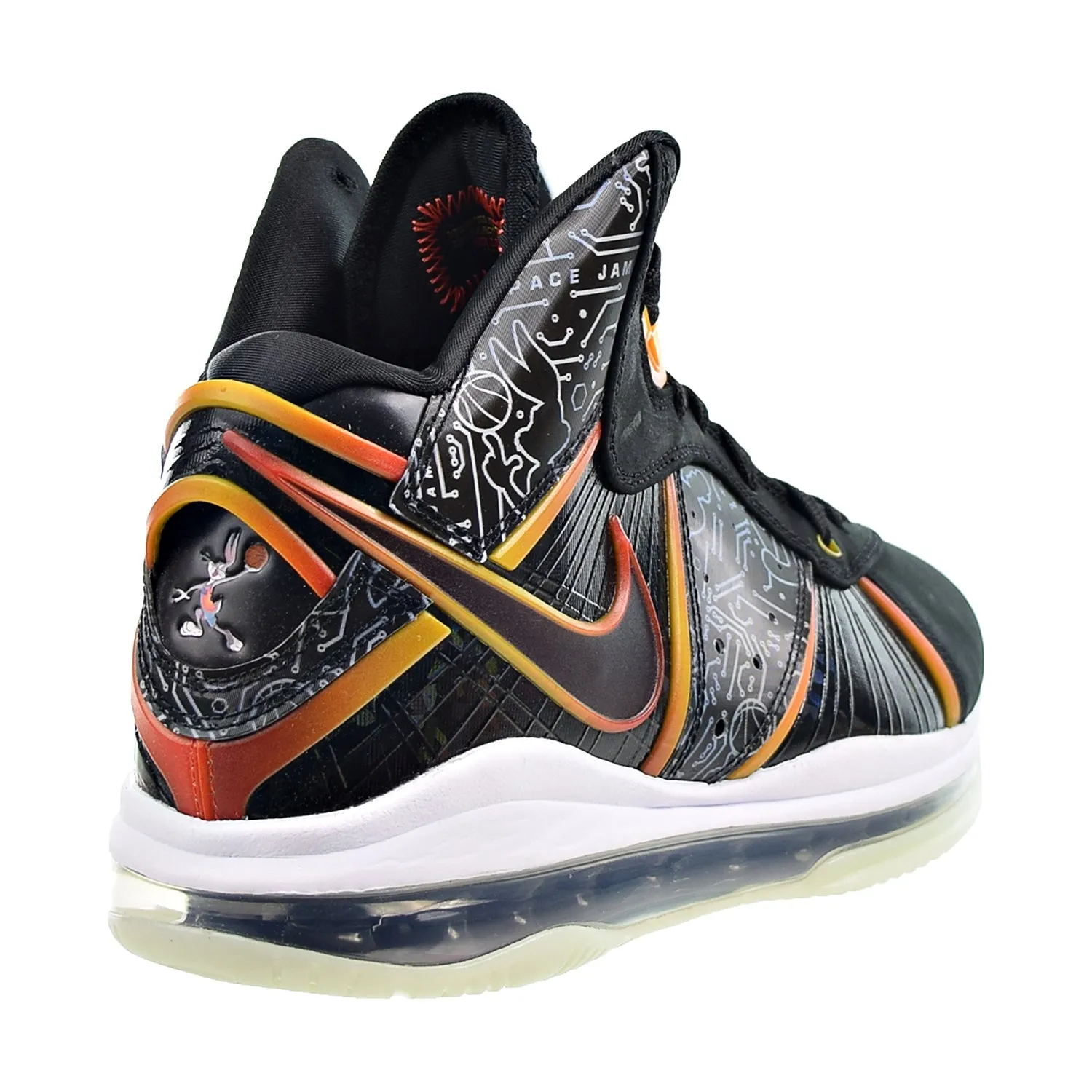 Nike Lebron VIII QS "Space Jam A New Legacy" Men's Shoes Black-White-Multi-color