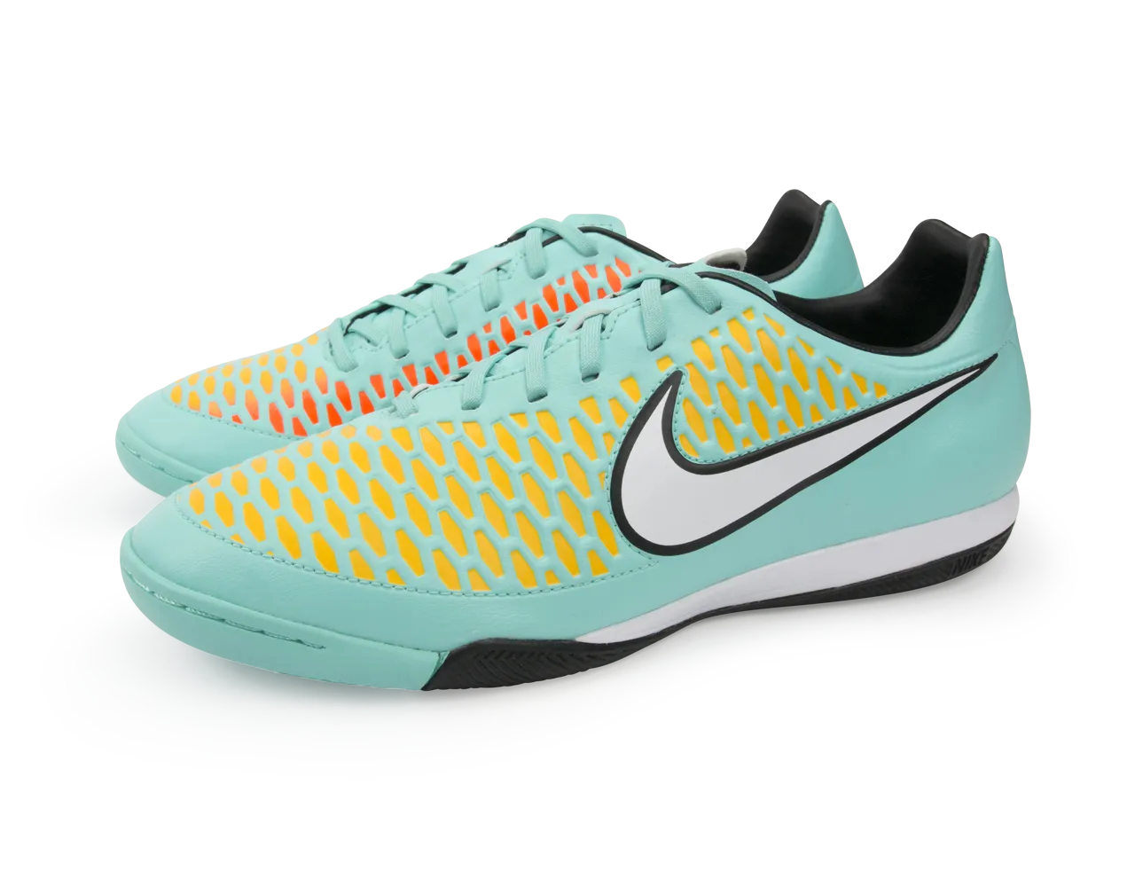 Nike Men's Magista Onda Indoor Soccer Shoes Hyper Turquoise/White/Laser Orange