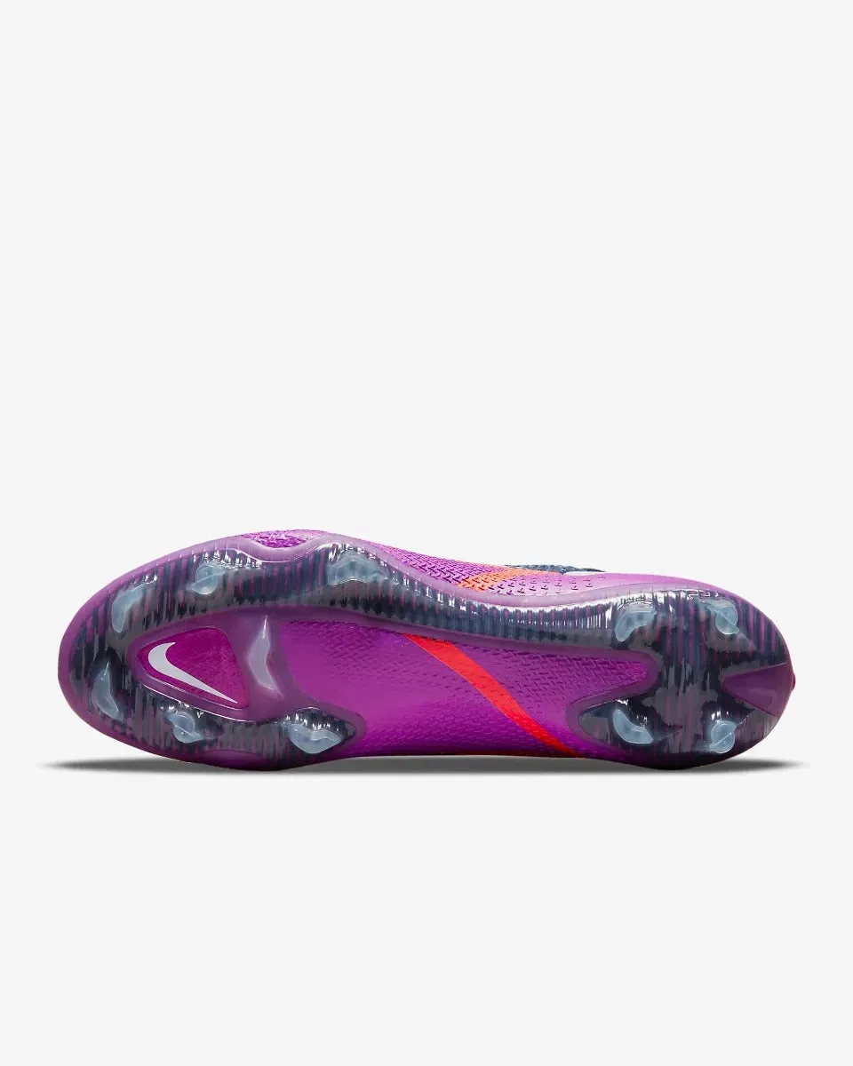 Nike Phantom GT2 Elite FG - Navy-Purple-Crimson