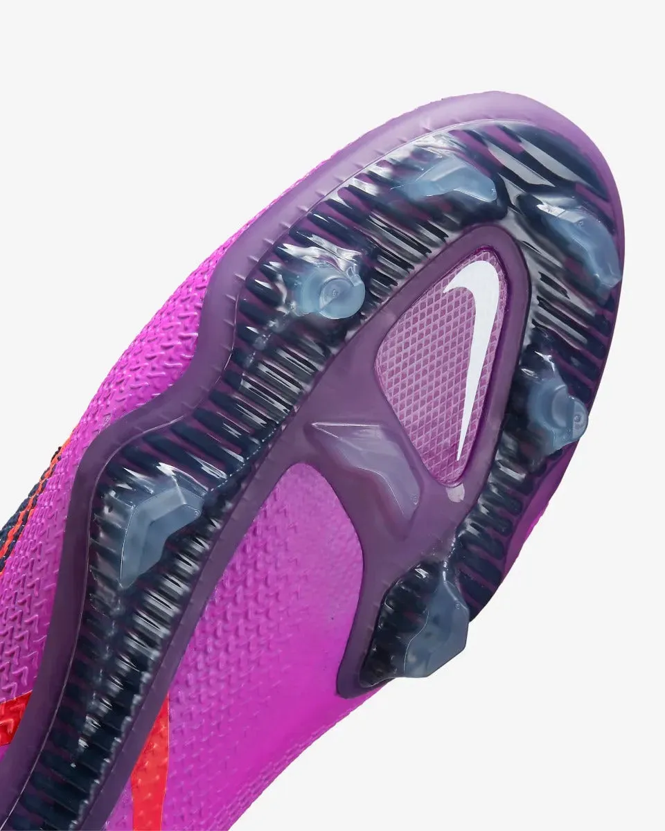 Nike Phantom GT2 Elite FG - Navy-Purple-Crimson