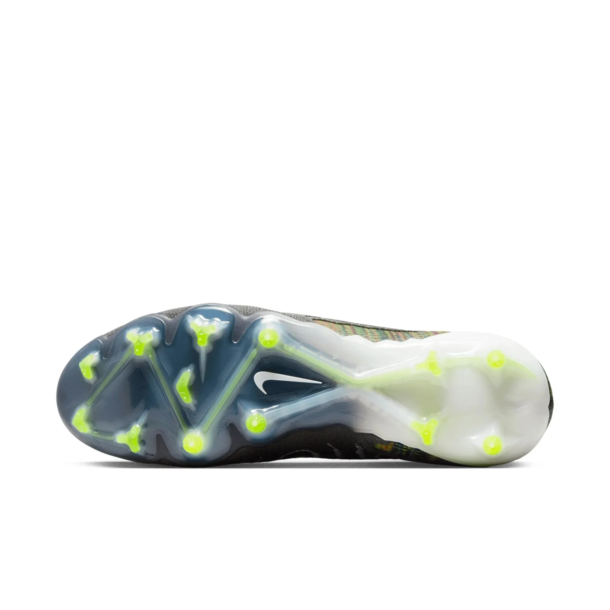 Nike Phantom GX Elite DF FG Firm Ground Soccer Cleat - Black/Volt/Blue/Glow