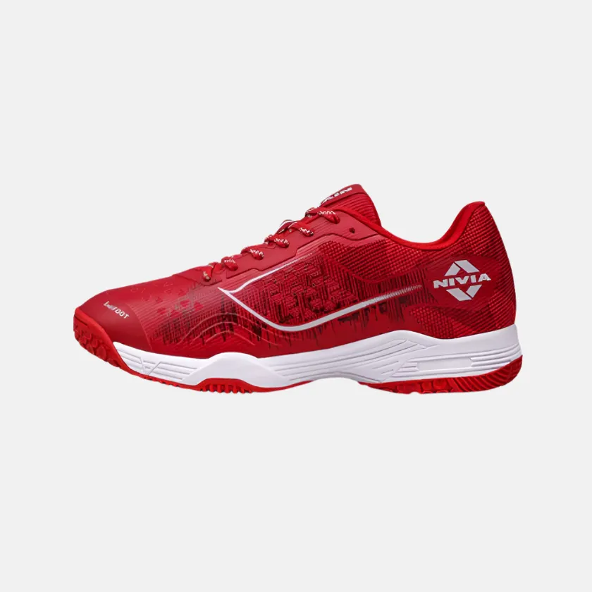 Nivia HY-Court 3.0 Men's Badminton Shoes -Red