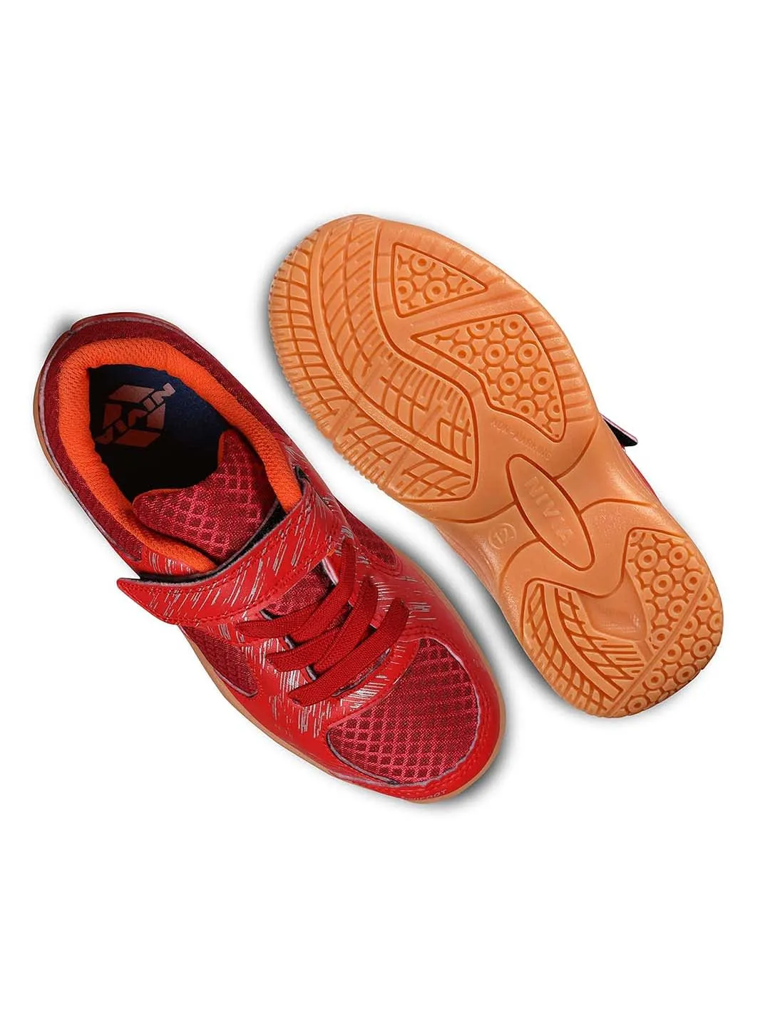 Nivia�Appeal Badminton Shoes For Kids (Red)