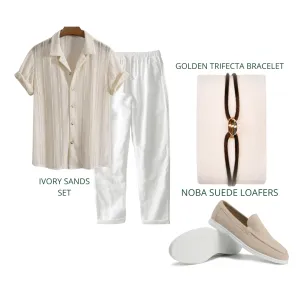 NOBA 4 piece set- Ivory Sands