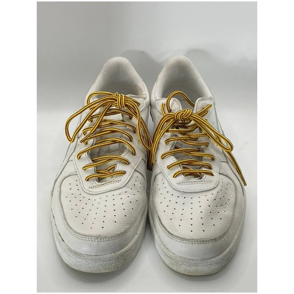 ONITSUKA TIGER Men's White GSM SD Lace-Up Perforated Round-Toe Sneakers SZ 11