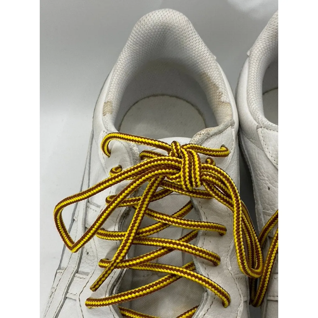 ONITSUKA TIGER Men's White GSM SD Lace-Up Perforated Round-Toe Sneakers SZ 11