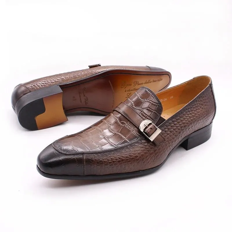 Opulessa Velvoura Monk Loafers