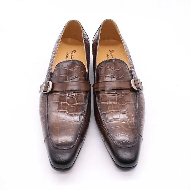 Opulessa Velvoura Monk Loafers