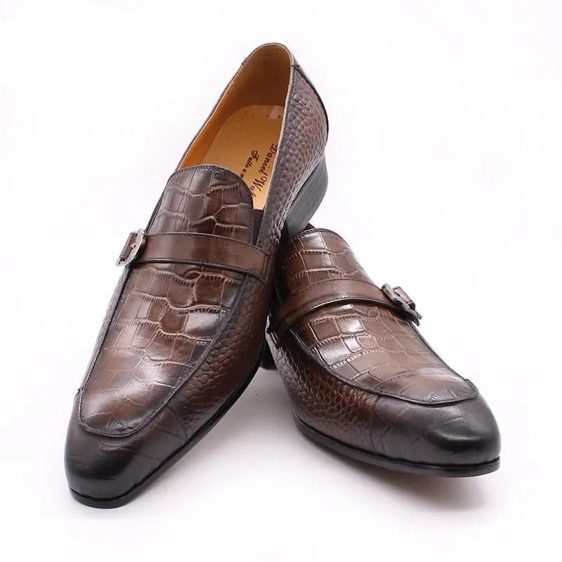 Opulessa Velvoura Monk Loafers