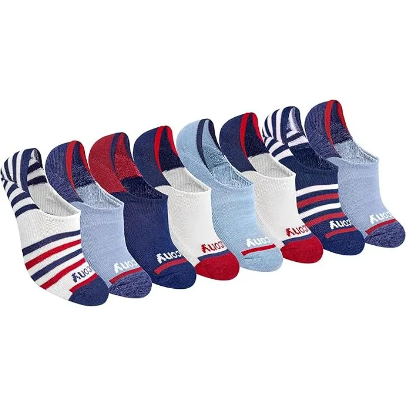 Pack Of 8 Women Low Cut Cushioned Socks