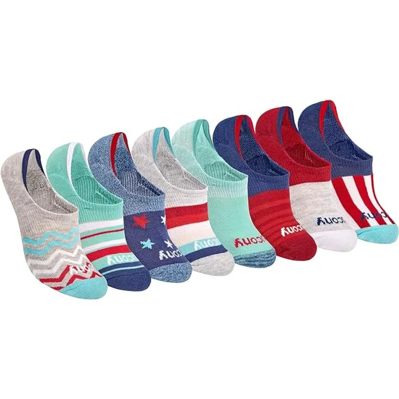 Pack Of 8 Women Low Cut Cushioned Socks