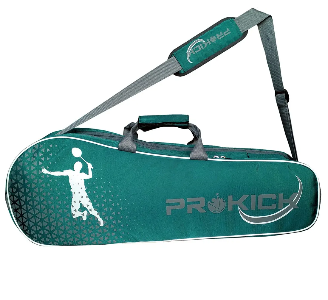 Prokick Badminton Kitbag with Double Zipper Compartments