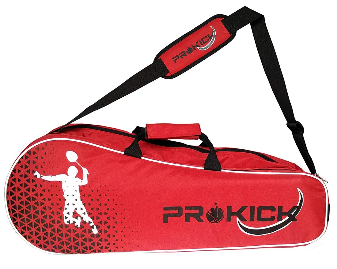 Prokick Badminton Kitbag with Double Zipper Compartments