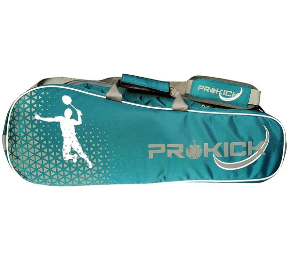 Prokick Badminton Kitbag with Double Zipper Compartments