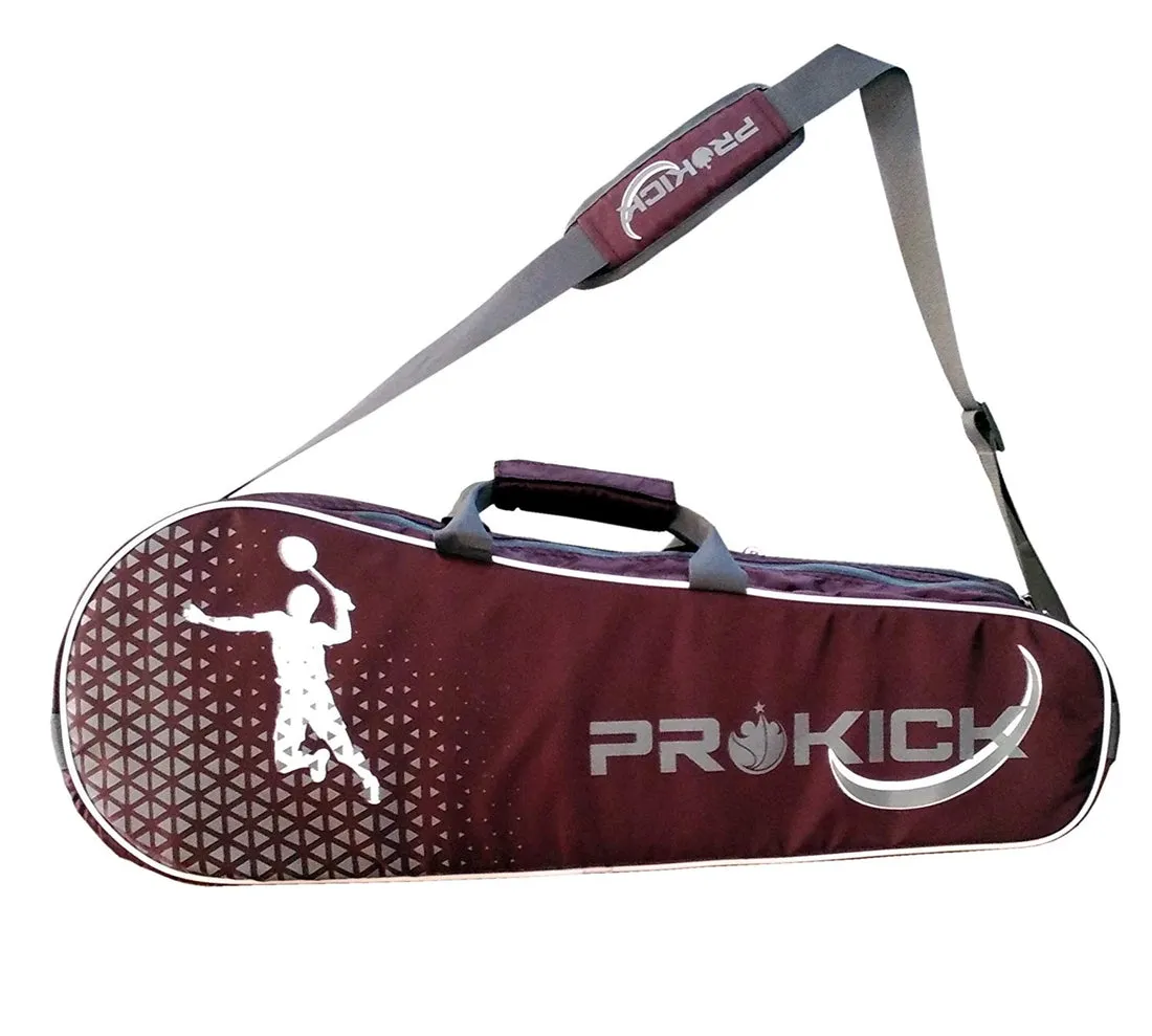 Prokick Badminton Kitbag with Double Zipper Compartments