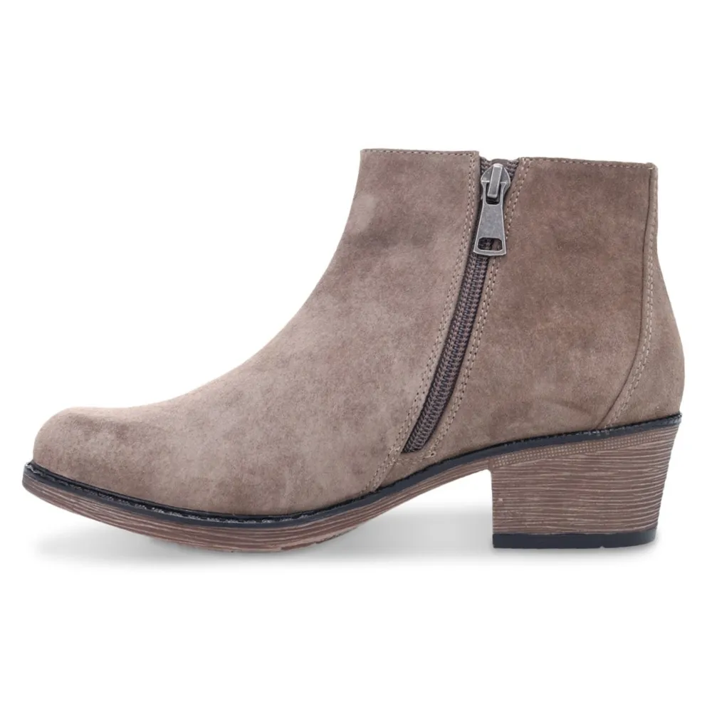 Propet Rebel Smoked Taupe Suede Bootie (Women's)