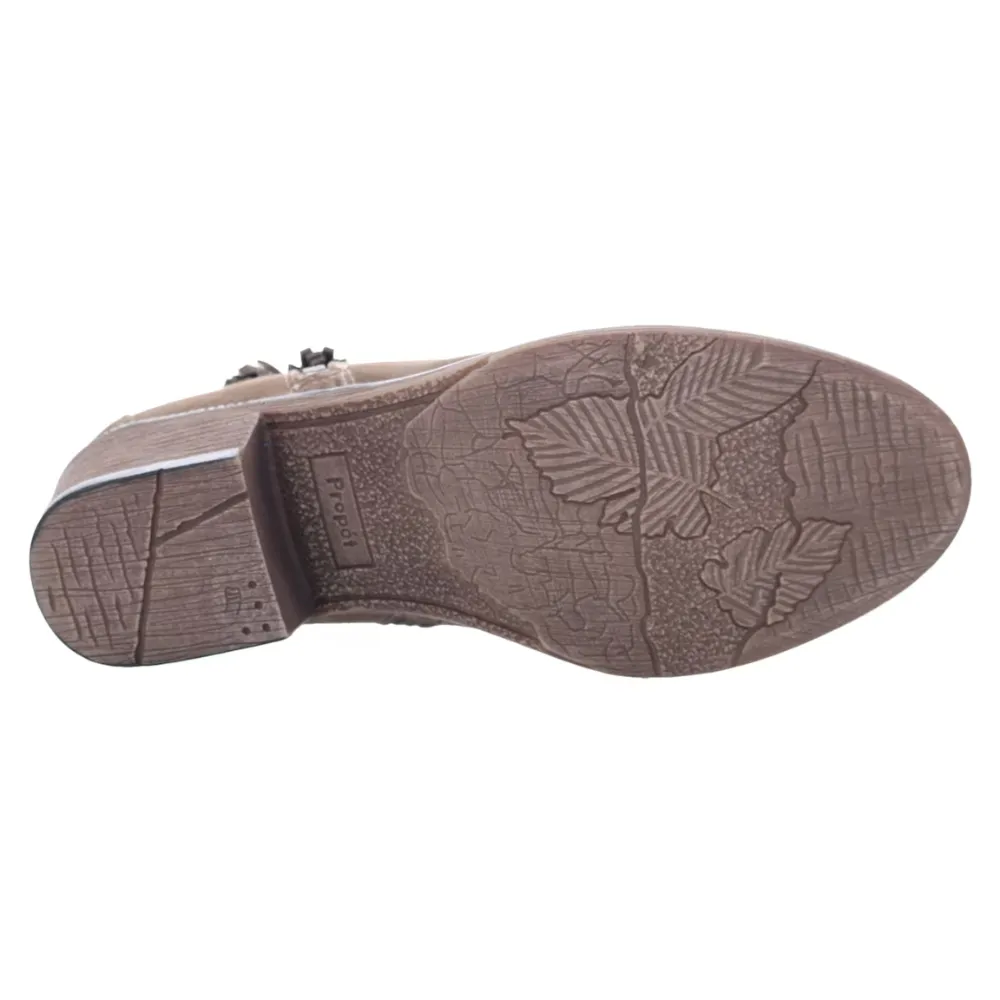 Propet Rebel Smoked Taupe Suede Bootie (Women's)