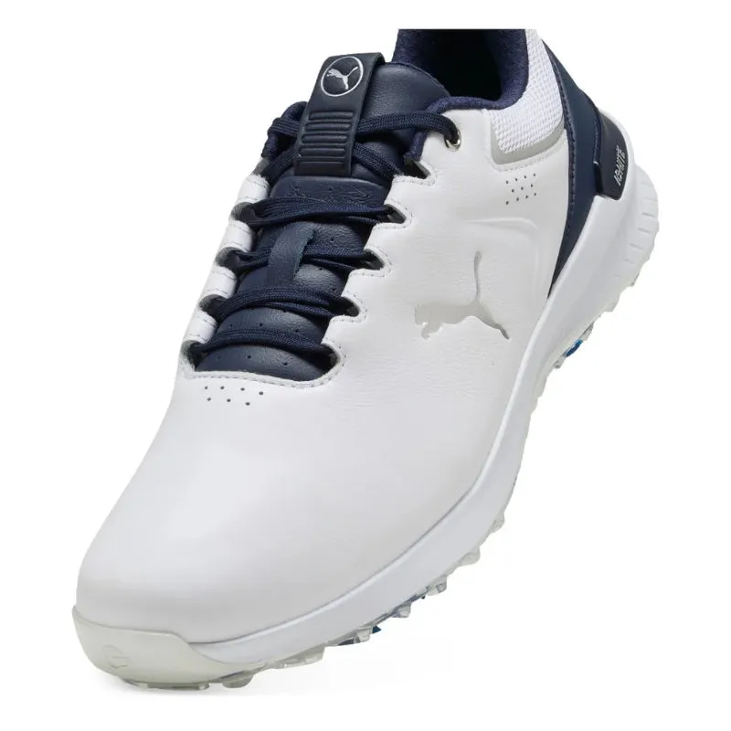 Puma Ignite Innovate Leather Golf Shoes - White/Navy