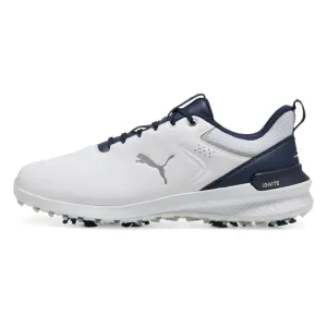 Puma Ignite Innovate Leather Golf Shoes - White/Navy