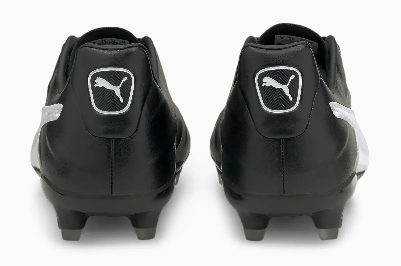 Puma King Pro21 Firm Ground Soccer Cleat - Puma Black/Puma White
