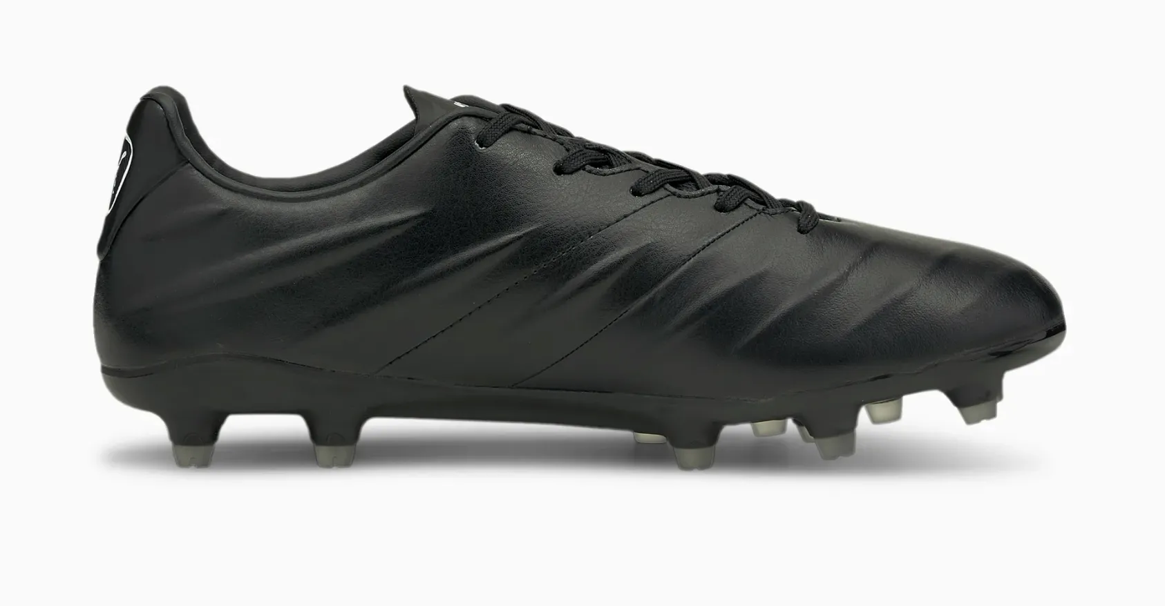 Puma King Pro21 Firm Ground Soccer Cleat - Puma Black/Puma White