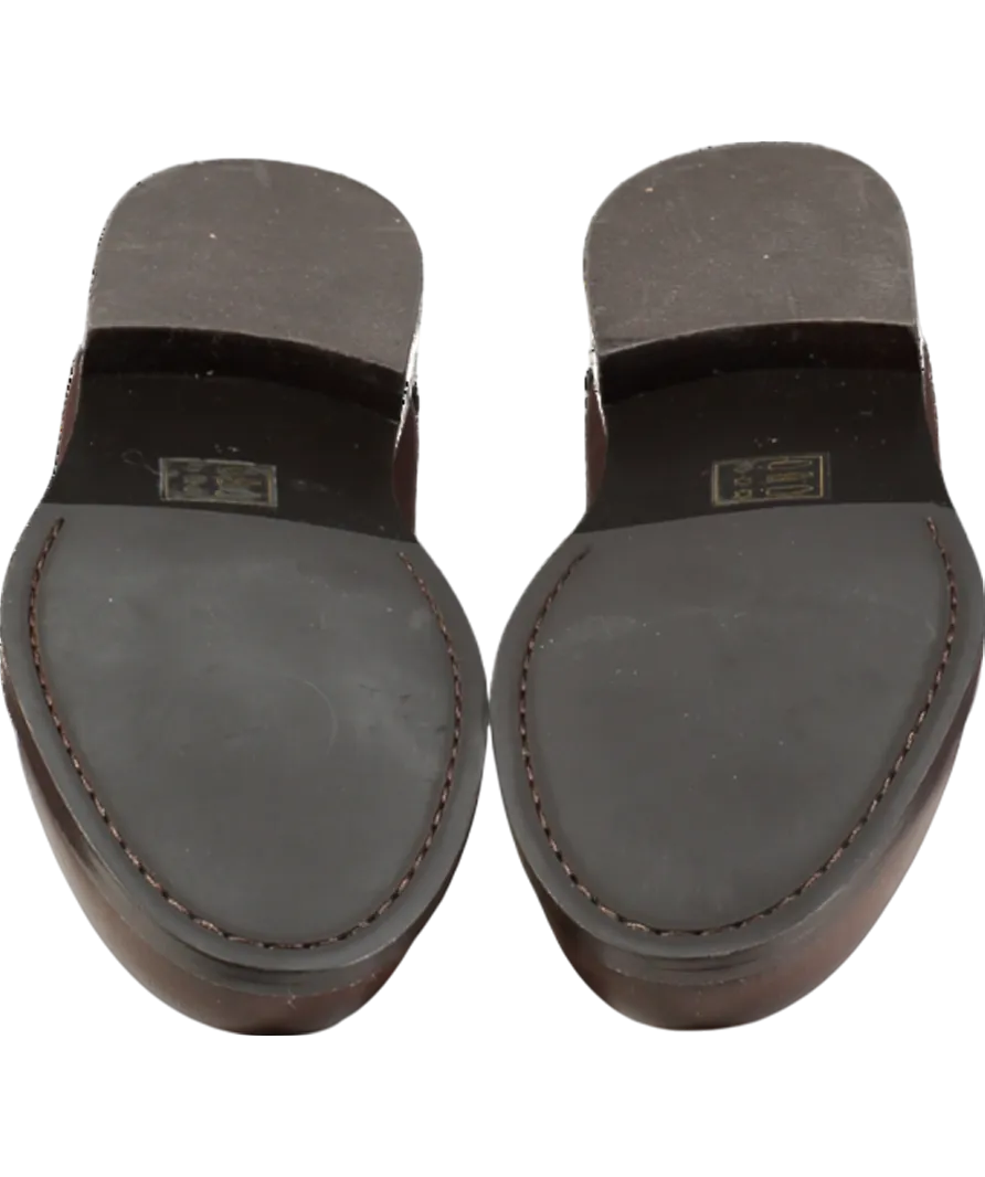 Radley London Brown Burlington Row Leather Two-tone Loafers UK 8 EU 41 👠