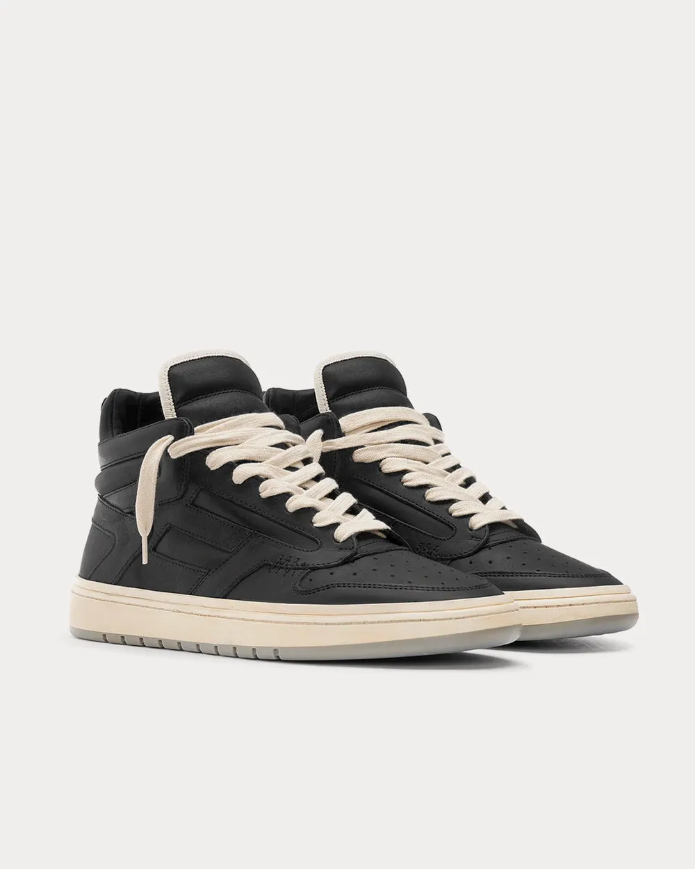 Reptor Black High Top Sneakers