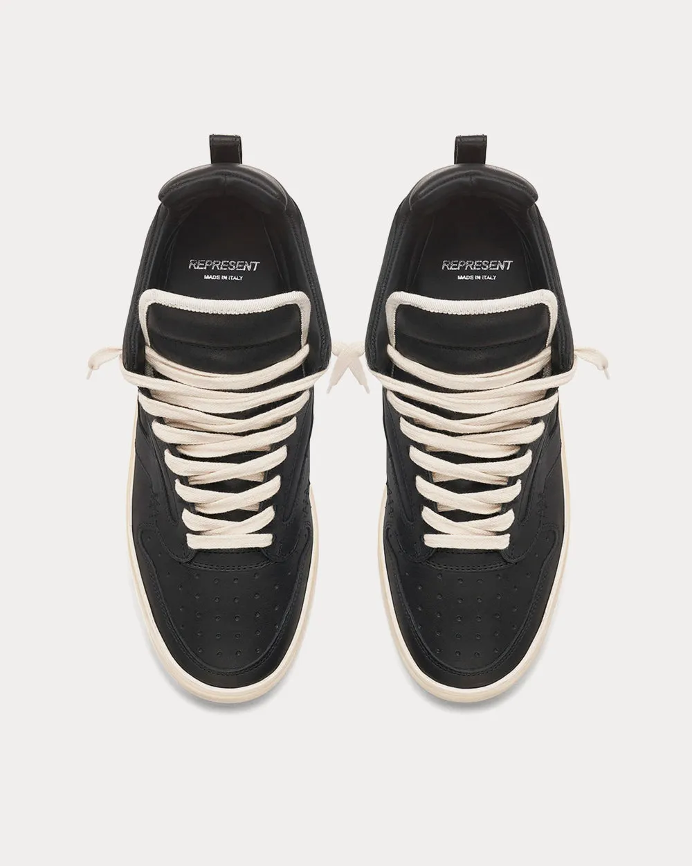 Reptor Black High Top Sneakers