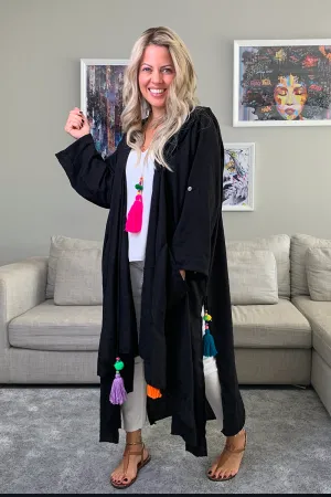 Sabrina Linen Abaya