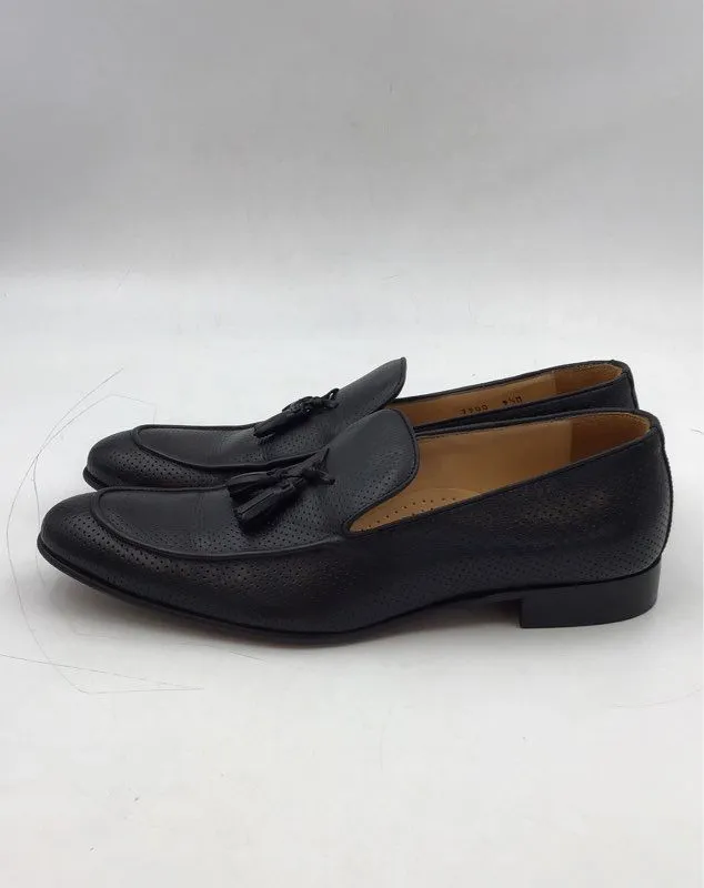 Saks Fifth Avenue Men's Black Slip-On Loafers - Size 9.5M