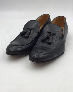 Saks Fifth Avenue Men's Black Slip-On Loafers - Size 9.5M