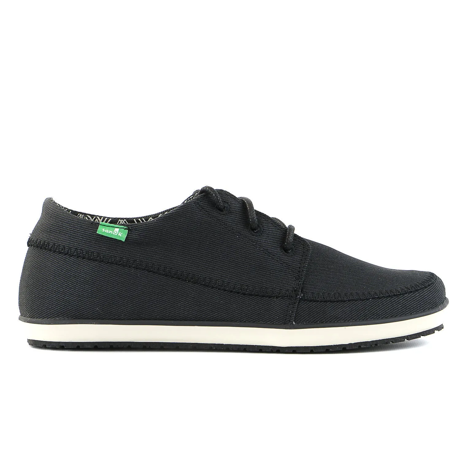 Sanuk Cassius Boat Shoe - Dark Brown - Mens