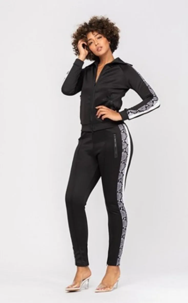 Snake Skin Tracksuit