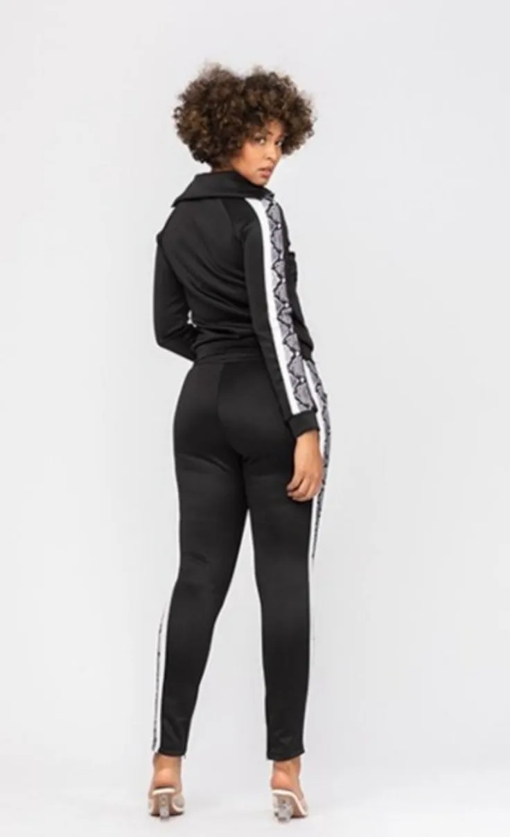 Snake Skin Tracksuit