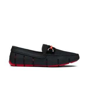 Sporty Bit Loafer - Black/Red