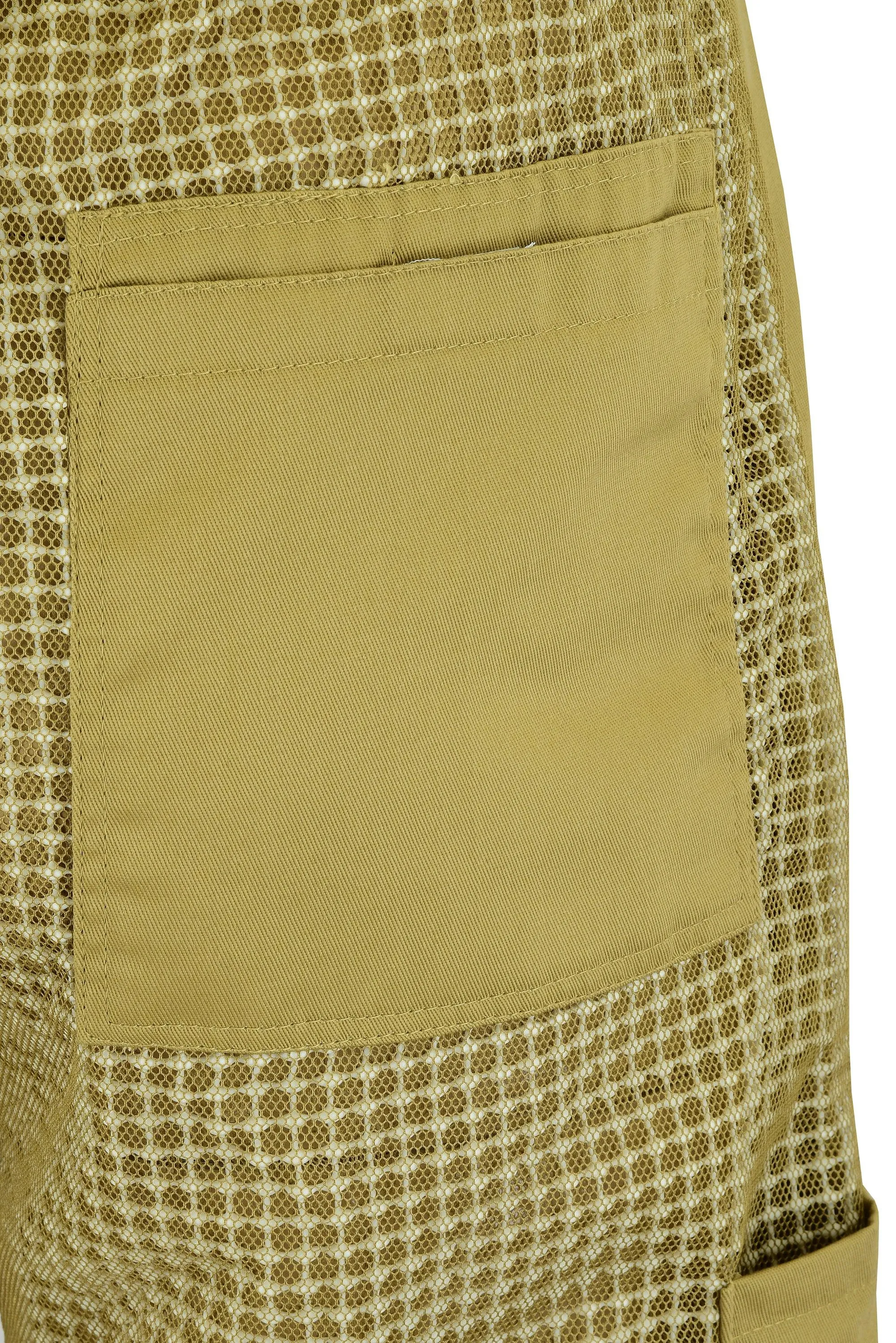 Sting-Proof Ultra-Ventilated 3-Layer Mesh Beekeeping Trouser with Attached Tool Pockets | Brown
