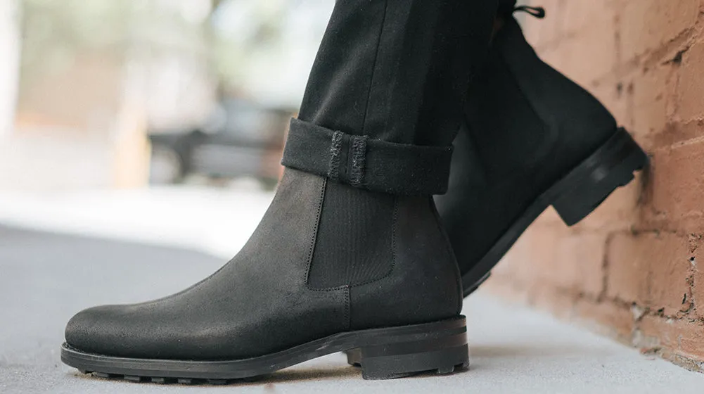 The Drake Boot in Midnight