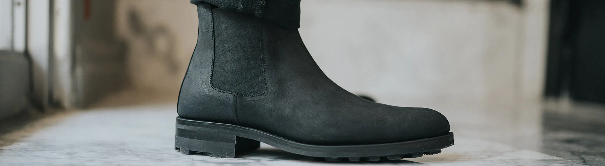 The Drake Boot in Midnight