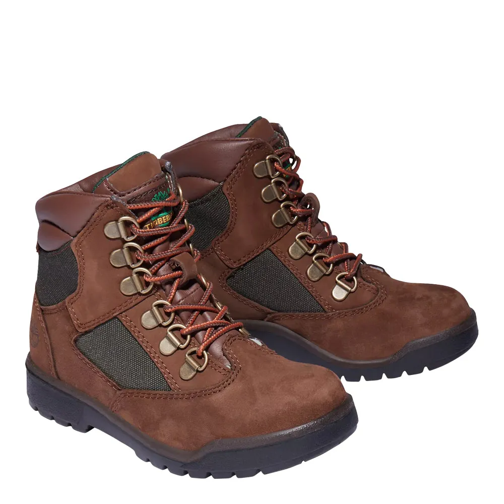 Timberland Little Kids' 6-Inch Field Boots