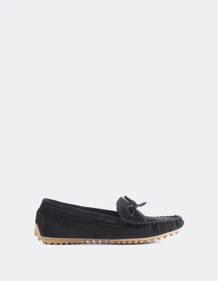 Titania Black Suede