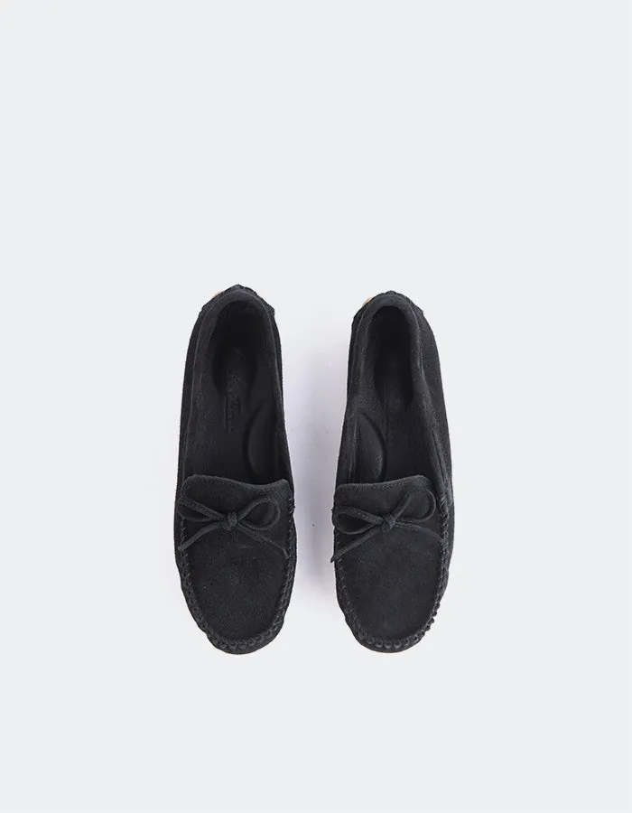 Titania Black Suede