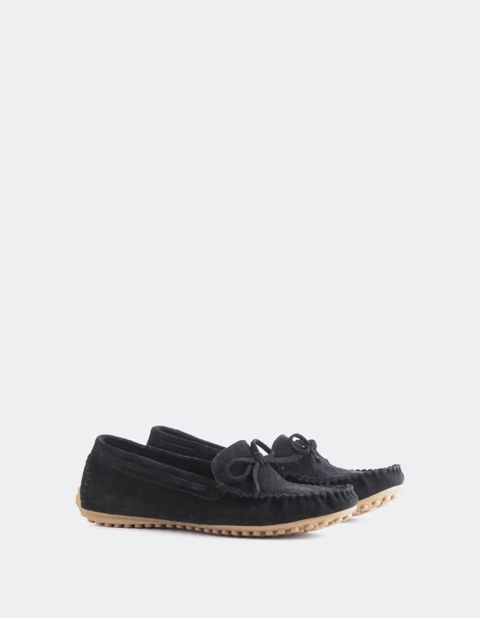 Titania Black Suede