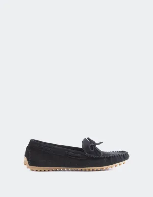 Titania Black Suede