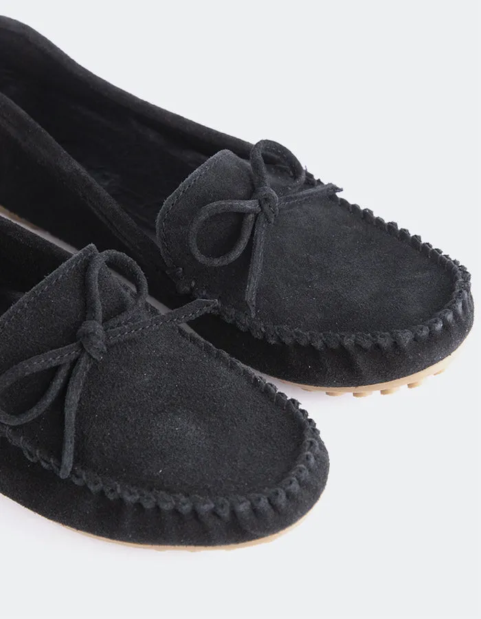 Titania Black Suede