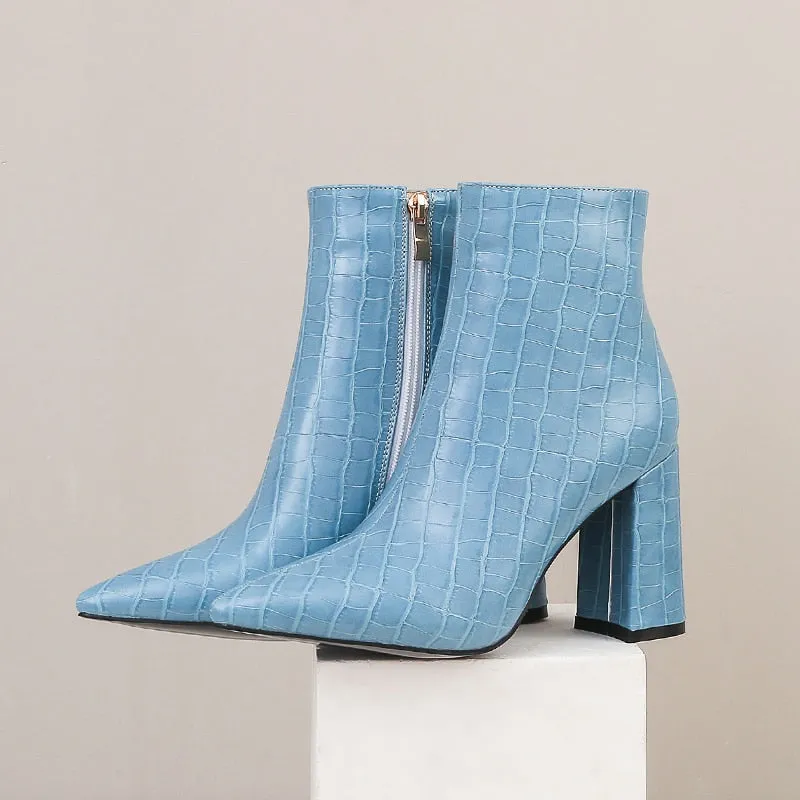 Trendy Pointed Toe Boots